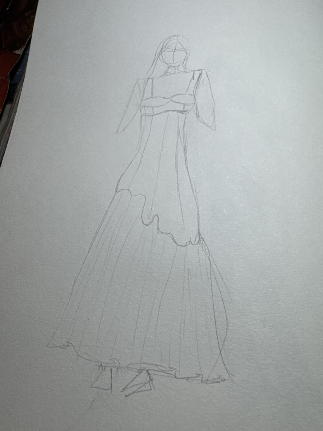 Gowns sketch 05