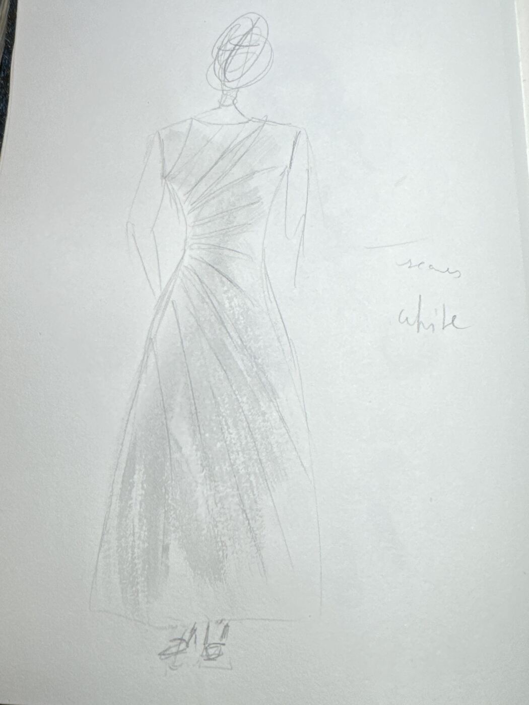 Gowns sketch 07