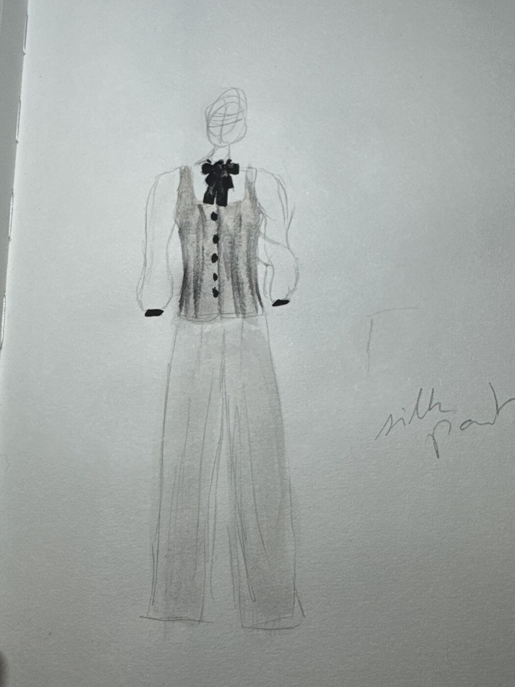 Gowns sketch 19