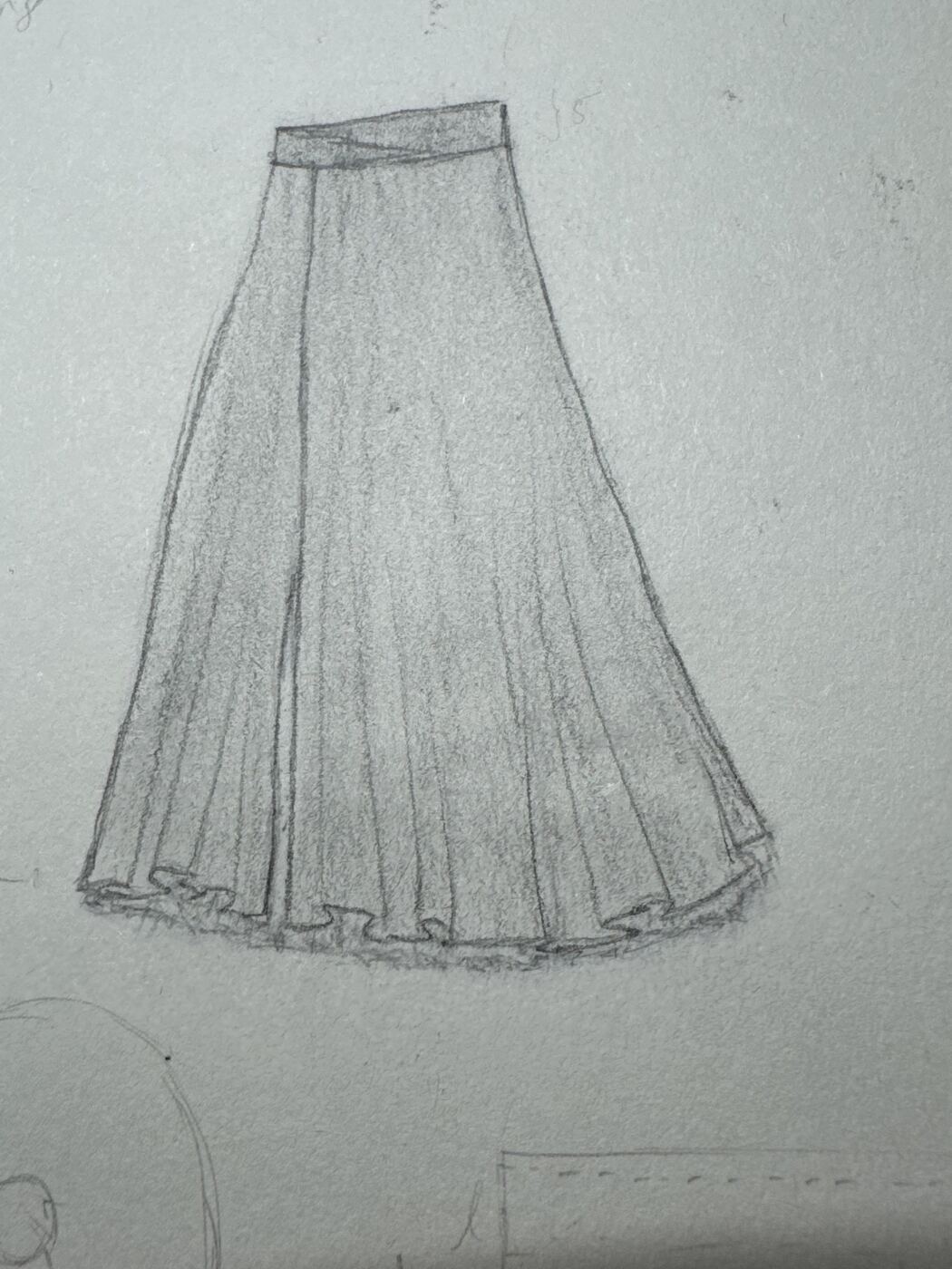 Gowns sketch 21